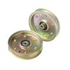 Virtionz Flat Idler Pulley for MTD Cub Cadet RZT 50 L54 42 S50 Troy-Bilt GT54 TB2450 756-04129B 956-04129C (2)
