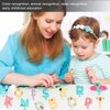 26pcs Suction Cup Letters Toys, Washable Alphabet Educational Toys Learning Spelling Games Educational Bath Toys Kids Interactive Toys Alphabet Learning Toys for Toddlers