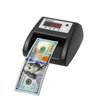 TIHOO Automatic Counterfeit Bill Detector, Money Detector and Counter with UV, MG, IR, Size and Image Detection, USD Currency Value Checker Scanner, Black