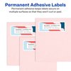 Avery Easy Peel Printable Address Labels with Sure Feed, 1" x 2-5/8", White, 750 Blank Mailing Labels (18260)