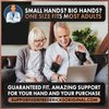 Dr. Frederick's Original Reversible Copper Infused Wrist Thumb Brace - 1 Brace - Spica Splint for De Quervain’s Tendonitis, Arthritis, CMC, Pain Relief - Left or Right Hand - Fits Men and Women