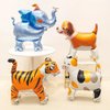 Dog Walking on Wheels Animal Balloons Pet Balloons Farm Animal Balloon Children Toys,Jungle Safari Animal Theme Kids Baby Gift Birthday Party Supplies Decorations (Dog on Wheels)