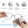 Eyeglasses Cleaning Cloths, Screens, Lens Wipe for All Electronic Device Screens(1 Pack Anti-Fog Wipe, 19 Pack Small Size Microfiber Cleaning Cloths)