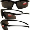 Apex Bifocal Safety Glasses UV400 Magnifying Reading Eyewear 2.50 Magnifier Smoke Lens