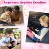 ZMLM Scratch Paper Art-Crafts Gift: 2 Pack Bulk Rainbow Magic Paper Supplies Toys for 3 4 5 6 7 8 9 10 Years Old Girls Kids Favors Gifts for Birthday Easter Christmas Party Games Projects Kits