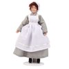 Miniature Dollhouse Accessories Porcelain Doll Dollhouse Miniature Ceramic Doll People for Dollhouse(Chef)