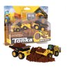 Tonka - Metal Movers Combo Pack - Mighty Dump Truck & Front Loader