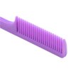 Purple Edge Control Hair Brush Comb Eyebrow Brush Polish Hair Tools Creative Gift For Women Hair Brushes