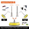 Tshya 240pcs 2inch Sanding Discs Pad Variety Kit for Drill Grinder Rotary Tools Attachment with 2Pcs 1/8"&1/4" Shank Backer Plate, Sanding Pads Includes 80-3000 Grit