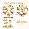 40Pcs Construction Party Supplies 20 Plates + 20 Napkin Construction Birthday Party Decorations Plates