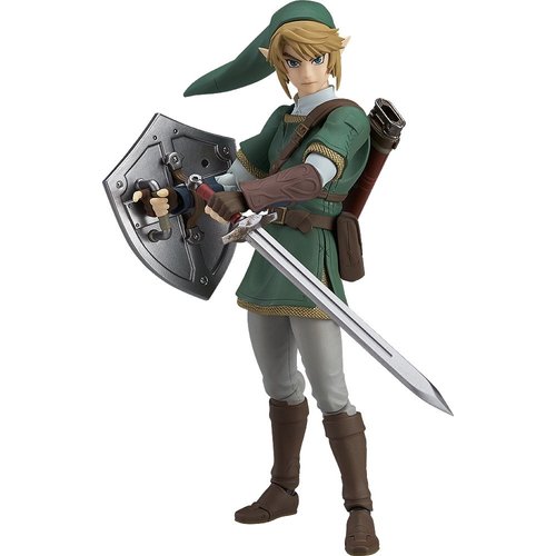 Good Smile The Legend of Zelda Twilight Princess Link (Deluxe Version) Figma Action Figure, 180 months to 1188 months