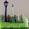 Cayway 16 PCS Miniature Dollhouse Set Garden Tools, Miniature Dollhouse Garden, Garden Shovel,Broom for DIY Miniature Fairy House Garden Tools