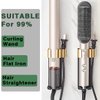 Wall Mount Holder for Dyson Airwrap Styler Hair Curling Iron Barrels, Metal Organizor Storage Rack Suitable for Various Curly Hair Sticks,Aluminum (Black&Golden)