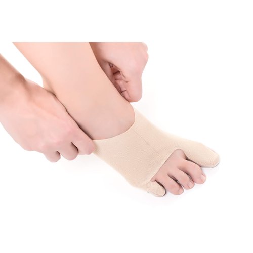 BunionETTE Bootie Tailor Bunion Corrector for Women & Men, Toe Spreader for Tailor Bunion, Bunionette Corrector, Bunionette Relief Socks, Bunionette Protector, Bunionette Spacer Splint - Medium, Left