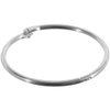 Craft County Book Ring Nickel Plated Metal Loose Leaf Rings Binder Hinge Snap Ring Key Ring, 2-Inch Diameter, 10 Pieces, Silver