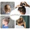 Stretchable Invisible Hair Clips- U Shape Hair Finishing Fixer Comb| Stretchable Hair Pin, U Pin Hair Clips, Cute Invisible Hair Holder, Hair Styling Tools for Girl Women Beauty and Personal Care
