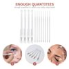 Eyebrow Mapping Pen Microblading Eyebrow Pen Microblading Pen Skin Marker Pen Eyebrow Makeup Position Mapping Mark Tools for Eyebrow Lip Skin Artists Marking Pen (4 pens + 8 replacement refills)