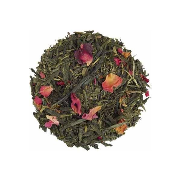 Loose Organic Tea - Sencha Kyoto Cherry Rose Festival Green Tea - 16oz