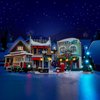 DALDED LED Lighting Kit for Lego Holiday Main Street, LED Light Compatible with Lego 10308 Building Block Models (Remote Control Version)
