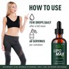 (5 Pack) Lipo Max Plus - Official Lipo Max Plus Drops Liquid Premium Advanced Formula Natural Support, LipoMax Plus Supplement for Overall Health & Wellness Vitamin Droppers, 5 Bottles for 5 Months