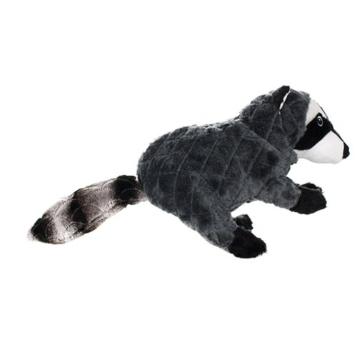 MIGHTY-Nature Raccoon-Squeaker-Multiple Layers. Made Durable, Strong & Tough. Interactive Play Dog Toy (Tug, Toss & Fetch). Machine Washable & Floats