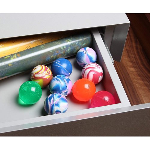 Kicko 2 Inch Marble Balls - 12 Pieces of Assorted 2 Tone Colors - for Vase, Landscapes, Collection, Stress Reliever, Novelties, Party Favors