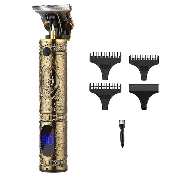 Ofmeow Professional Hair Trimmer Hair Clippers for Men Zero Gapped T-Blade Shaver Hair Cutting Electric Beard Trimmer Mens Grooming Kit with LCD Display Gifts for Men Fathers Boys
