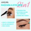 Lash Mascara Eyeliner Eye Makeup Set,Black Waterproof Mascara,Long Lasting Eye Liner Pencil,Quick Drying Mascara Eye Liner Eye Makeup Set Cosmetic Kit by AMZGlRL,1 Kit