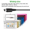 2 Pcs 3.9ft USB Charger Cable Compatible with Nintendo 3DS/ 2DS, Play and Charge Charging Cord Compatible with Nintendo New 3DS XL/ New 3DS/ New 2DS XL/ New 2DS/ 2DS XL/ 2DS/ DSi/ DSi XL with 2 Stylus