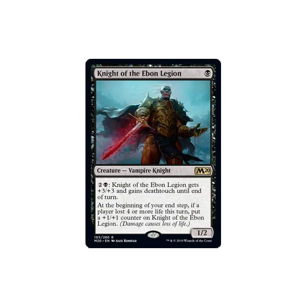 Magic: The Gathering - Knight of The Ebon Legion - Core Set 2020