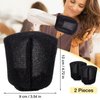 Noverlife 2PCS Hair Dryer Sock Diffuser Cover, Sponge Hair Dryer Diffuser Cover, Soft Hair Dryer Mitten Diffuser, Universal Hair Dryer Hot Sock Diffuser, Diffuser Sock with Elastic Band for Hair Dryer