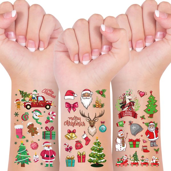 Christmas Temporary Tattoos-B