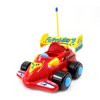 PowerTRC RC Remote Control Formula Racing Car with Racing Driver Action Figure for Boys & Girls (Red)
