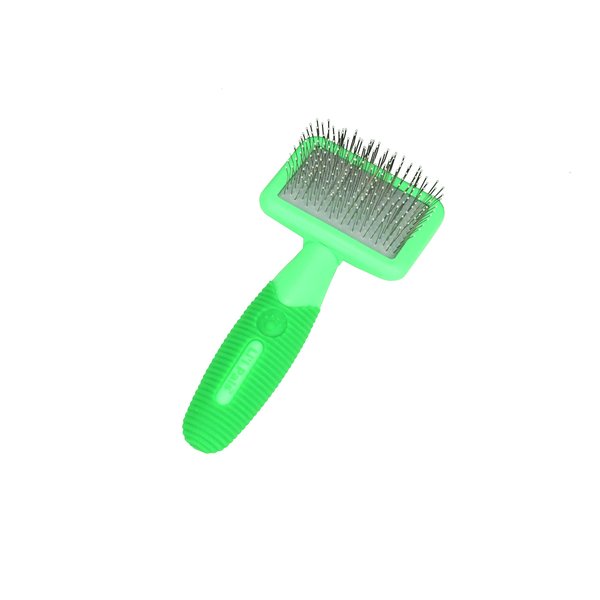 Coastal Pet Li'l Pals Dog Slicker Brush with Coated Tips - Dog Grooming Brush for Small Breeds & Puppies - One Size