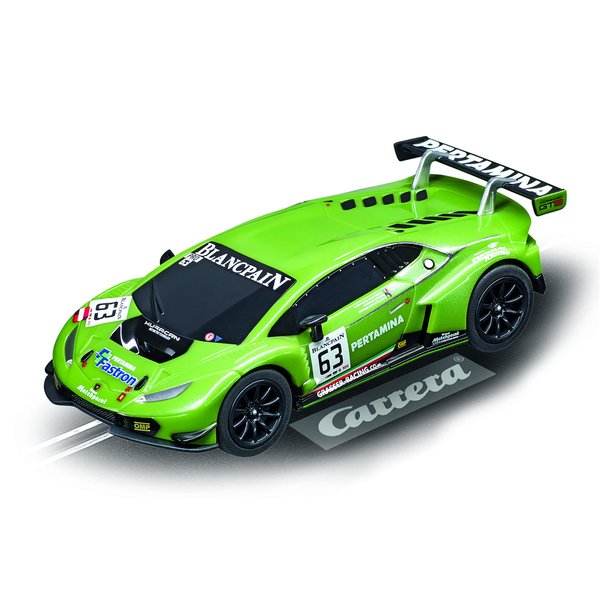 Carrera GO!!! 64062 Lamborghini Huracán GT3, No.63 Slot Car Racing Vehicle