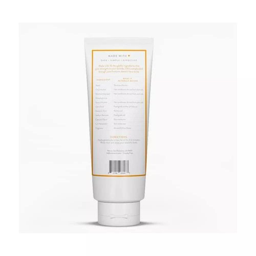 Native Hair Deep Conditioner Strengthening Hair Mask with Almond & Shea Butter, Clean, Sulfate, Paraben and Silicone Free - 6 fl oz