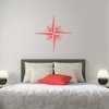 Explorer's Compass Wall Art Stencil - Reusable Stencils for Walls - Stencils for DIY Wall Decor - Childrens Room DIY Decor - by Cutting Edge Stencils (Small)