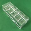 Yuanhe Clear Acrylic Poker Chip Tray with Cover-Holds 100 Chips ¡­