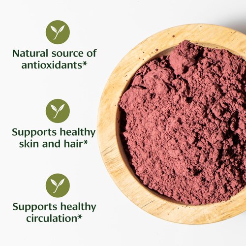 Banyan Botanicals Hibiscus Powder – Organic Hibiscus sabdaiffa – For Refreshing Hibiscus Tea – Supports Healthy Hair & Skin* – 1/2 lb. – Non-GMO Sustainably Sourced Vegan