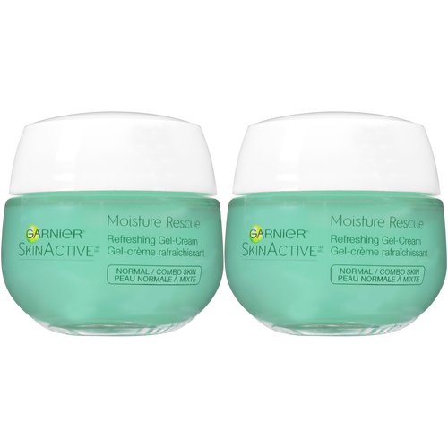 Garnier SkinActive Moisture Rescue Face Moisturizer, Normal/Combo, 1.7 Ounce (Pack of 2)