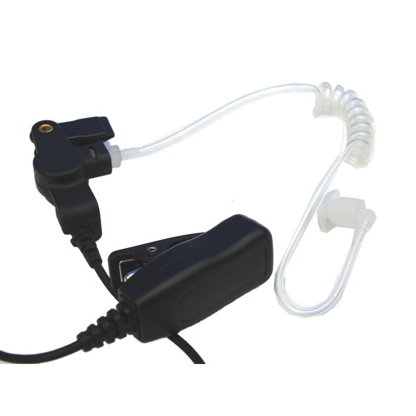 Pulsat Two-Wire Surveillance Earpiece Mic for Vertex VX-160 VX-180 VX-210 VX-410 VX-420 VX-231 VX-350 VX-351 VX-354 VX-261 EVX-261D EVX Series