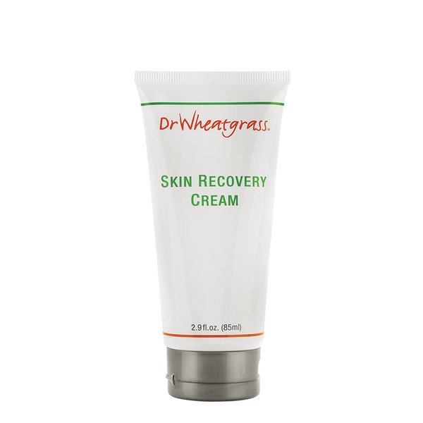 Dr Wheatgrass Skin Recovery Cream 85ml (2.87fl.oz.) - Powerful Skin Recovery, Natural and Safe, Great for Aged or Damaged Skin, Dry and Itchy Skin