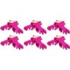 Casabella Premium Waterblock Cleaning Gloves - 6 Pair (12 Gloves) Pink - (Medium)