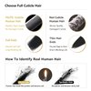 YILITE Clip in Hair Extensions Real Human Hair 8Pcs/Pack 120g Burgundy Straight Thick Invisible Remy Natural Hair Double Weft Clip Extensions for Women (20inches #99J Burgundy）