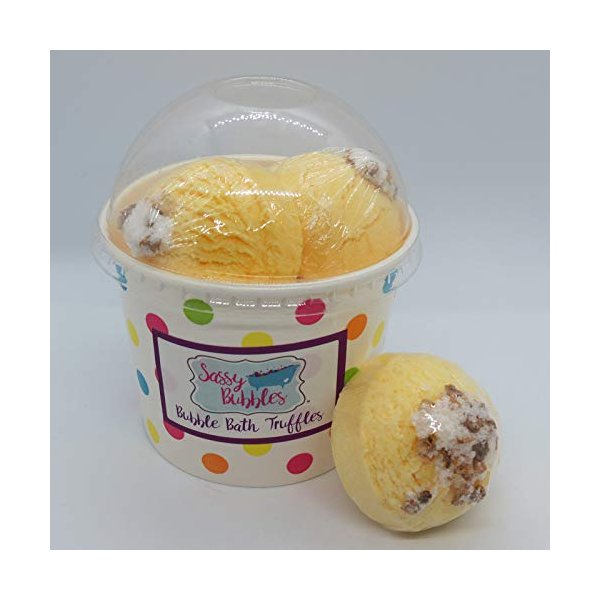 Lemon Verbena Bubble Bath Truffles, 5 pack by Sassy Bubbles
