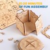 ESC WELT Secret Lock Box 3D Wooden Puzzle Game - Creative Gift Box for Money, Vouchers, Gift Cards - 3-in-1 Wooden Box Game - Gift Box for Teenagers and Adults - 3D Wooden Puzzle