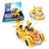 Super Wings Race Car Toys, 5 in Golden Boy Spinning Tops and Race Car Toys for Kids, 2-in-1 Mode Vehicle Toys Cars for 3 4 5 6 7 8 Year Old Boys