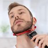 Nekliner Beard Shaper & Beard Lineup Tool for a Clean and Even Neckline | Neckline Shaving Template, Beard Guide Shaping Tool & Lineup Stencil Kit | DIY Hands-Free Cut, Trim, and Shave