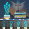 Lampeez Angel Lights Kids 3D Night Light Optical Illusion Lamp with 16 Colors Remote Control Changing Birthday Xmas Guardian Angel Gifts Idea for Boys and Girls