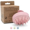 FABCARE Scalp Massager for Hair Growth | Hair Scalp Scrubber & Scalp Brush for Dry Hair & Wet Hair |Shampoo Brush Scalp Massager, for Use in The Shower | Exfoliator for Dandruff Removal (Pink)